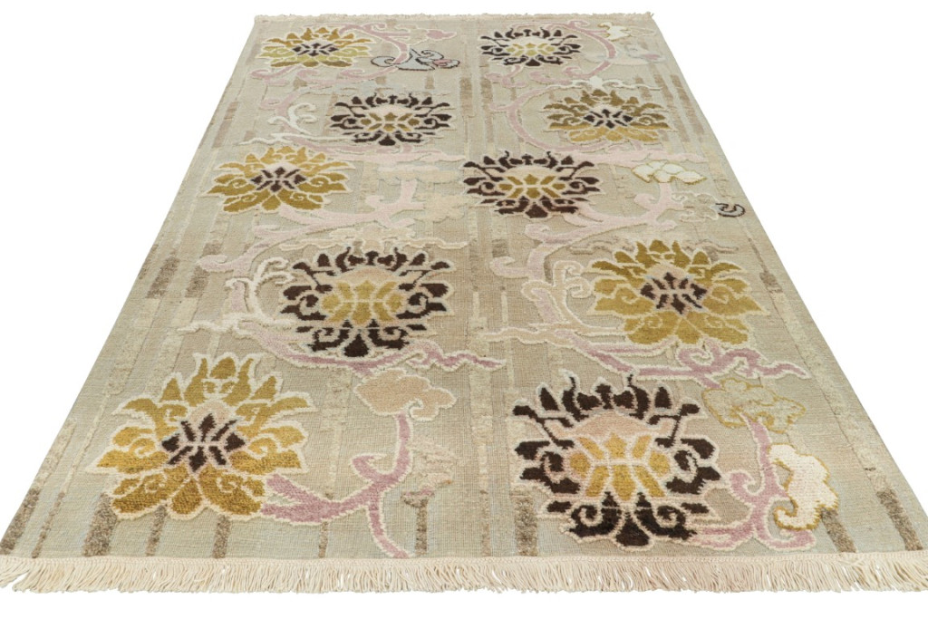 Modern Floral Rug