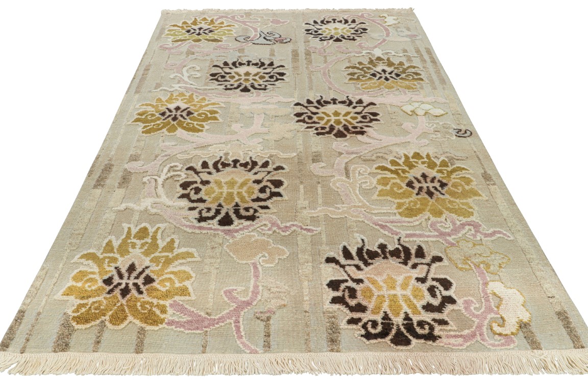 Modern Floral Rug