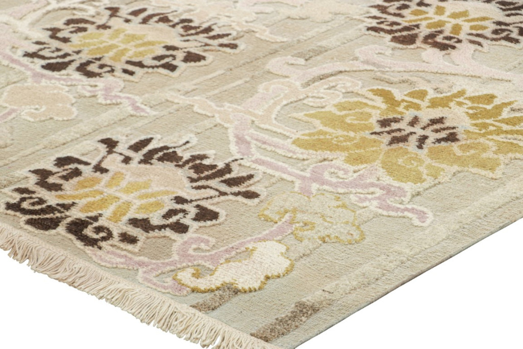 Modern Floral Rug