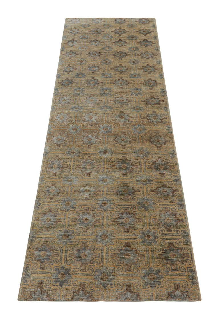Modern Floral Runner Rug