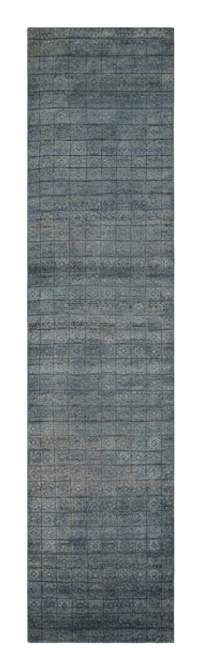 Modern Floral Runner Rug