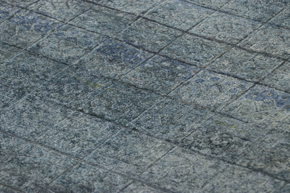 Modern Floral Runner Rug