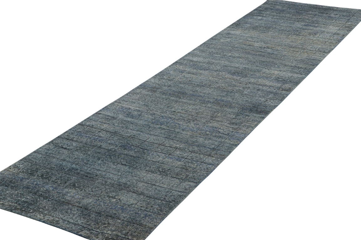 Modern Floral Runner Rug