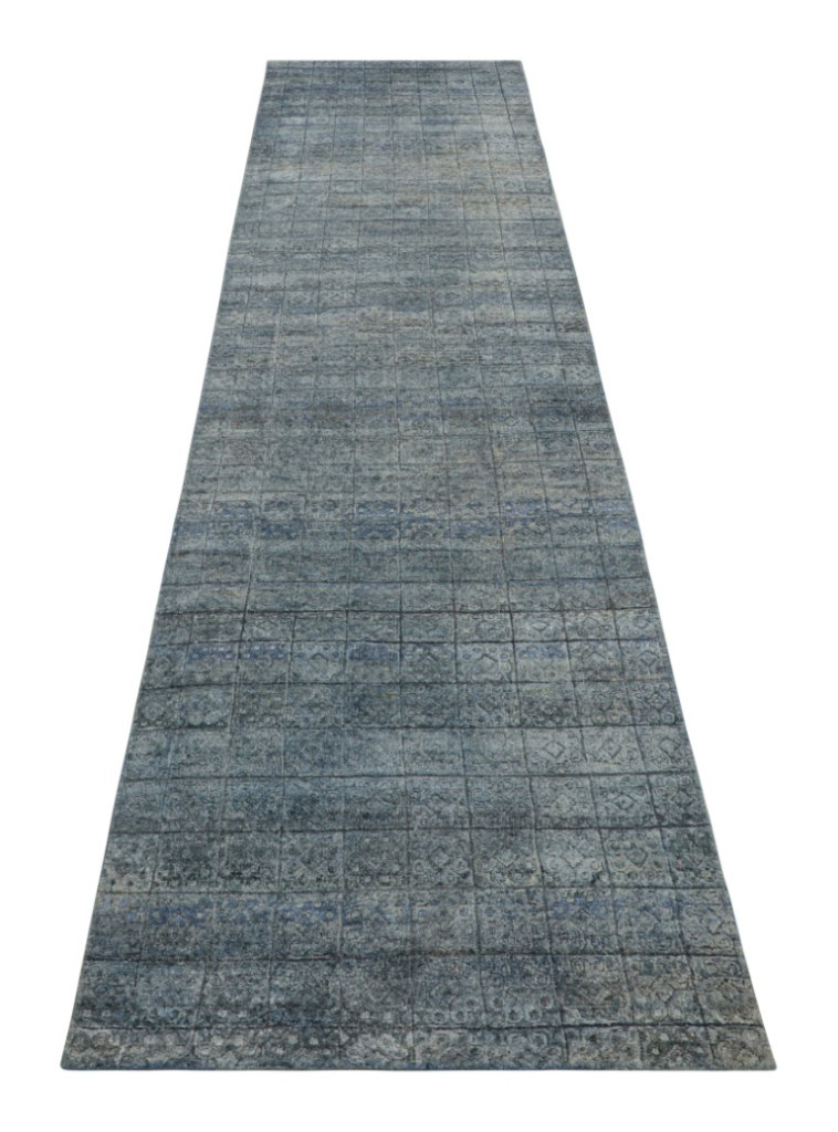 Modern Floral Runner Rug