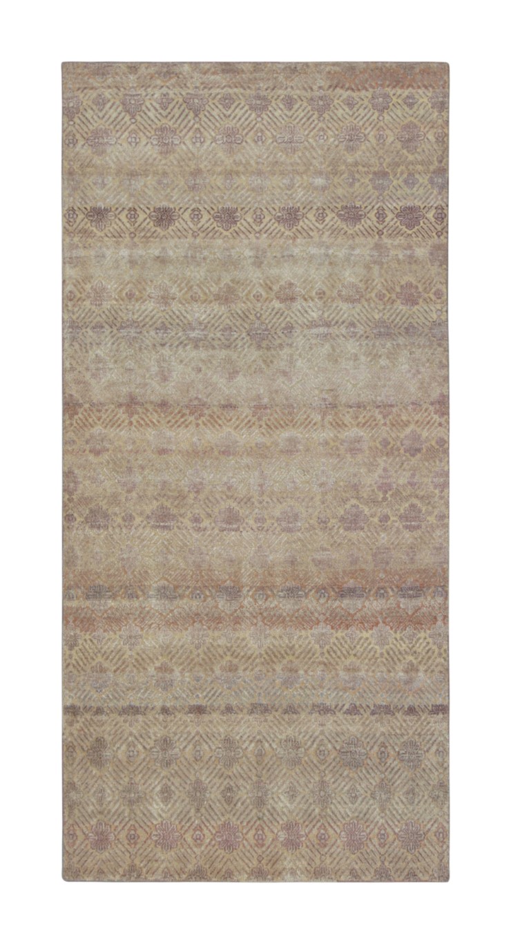 Modern Floral Runner Rug
