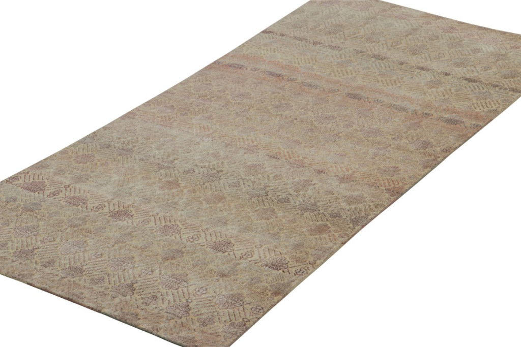 Modern Floral Runner Rug