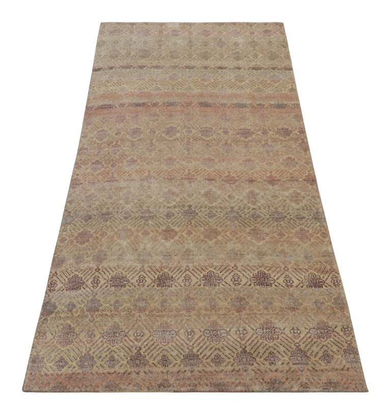 Modern Floral Runner Rug