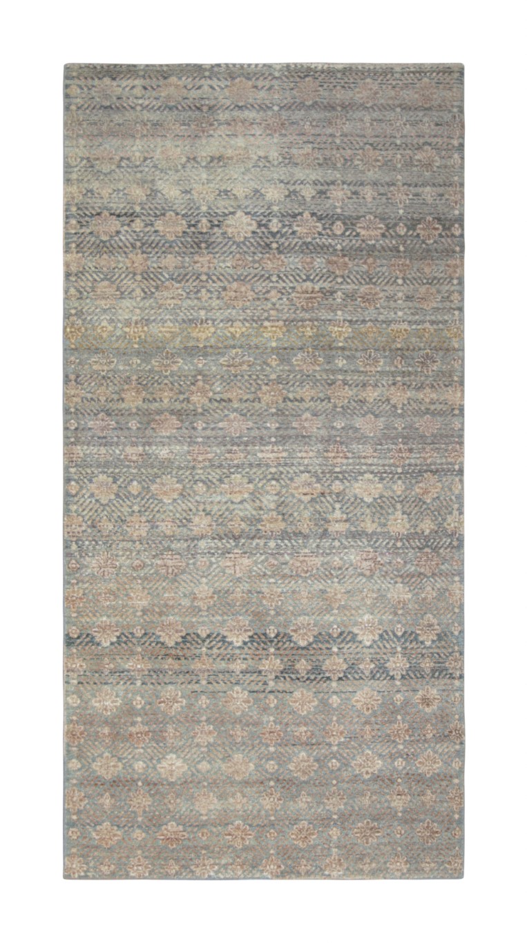 Modern Floral Runner Rug