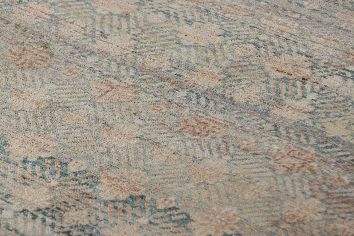 Modern Floral Runner Rug