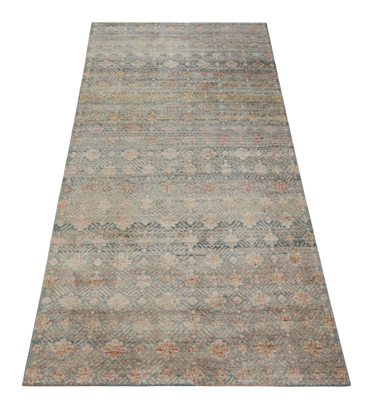 Modern Floral Runner Rug