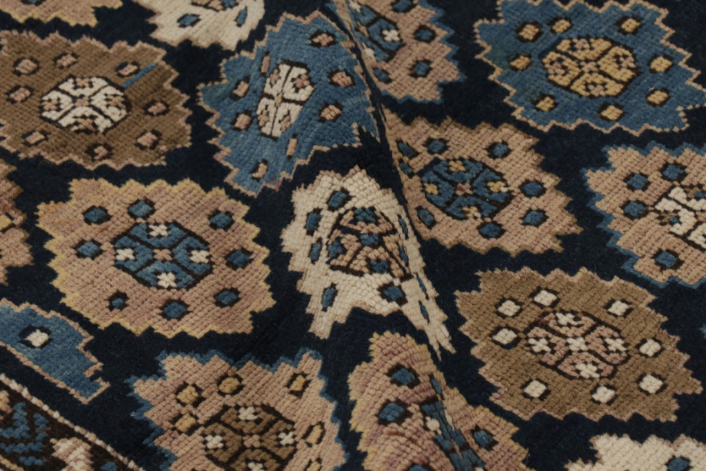 Antique Kuba Geometric Rug