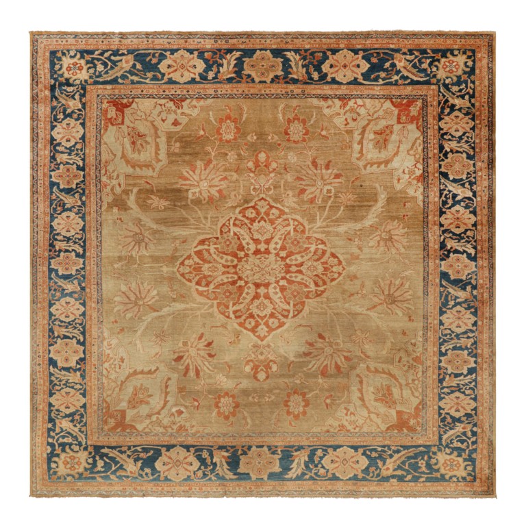 Antique Ziegler Sultanabad Rug