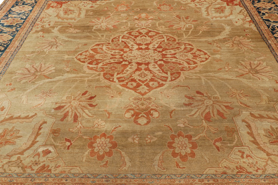 Antique Ziegler Sultanabad Rug