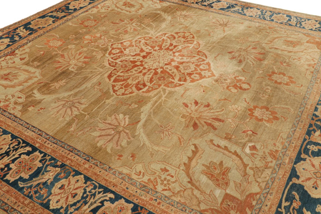 Antique Ziegler Sultanabad Rug