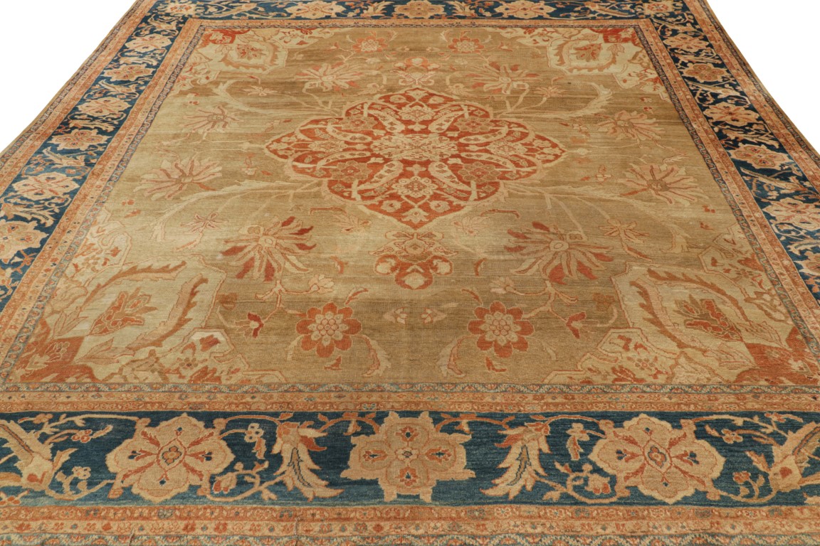 Antique Ziegler Sultanabad Rug