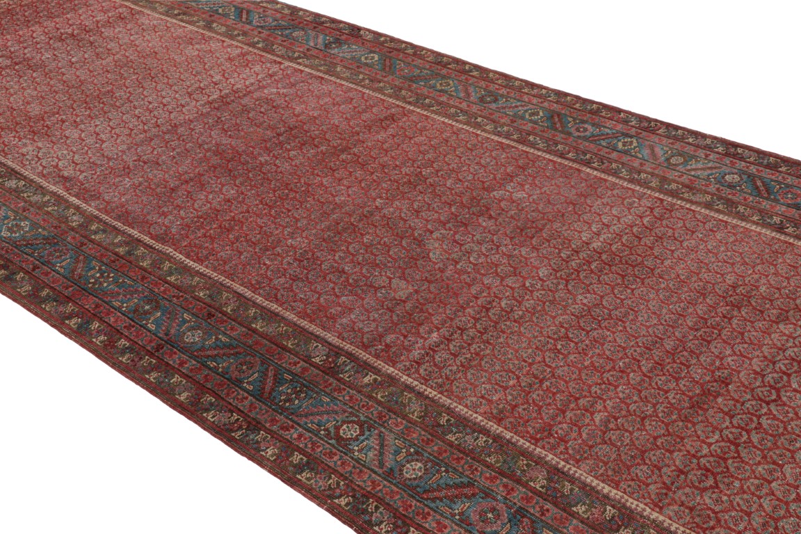 Antique Karabagh Gallery Runner Persian Rug
