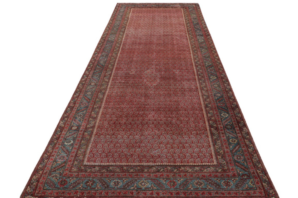 Antique Karabagh Gallery Runner Persian Rug