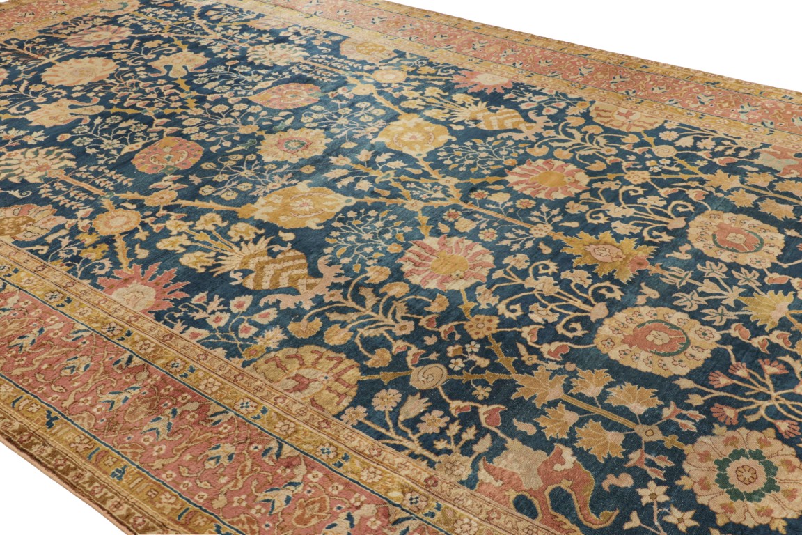 Antique Agra Floral Rug