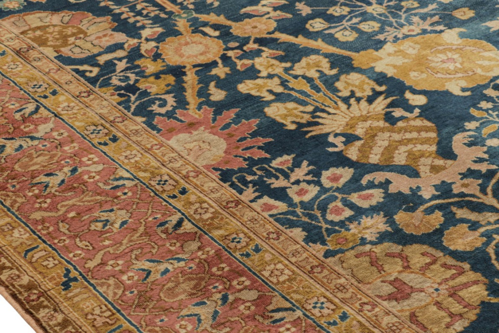 Antique Agra Floral Rug