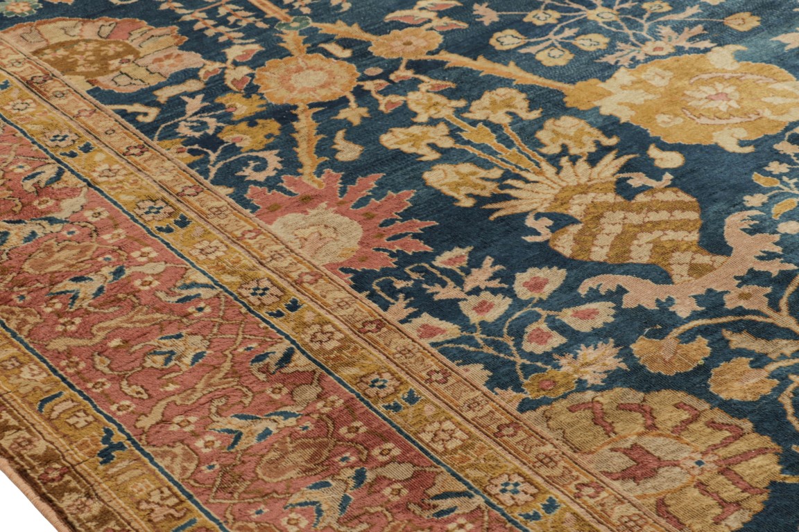 Antique Agra Floral Rug