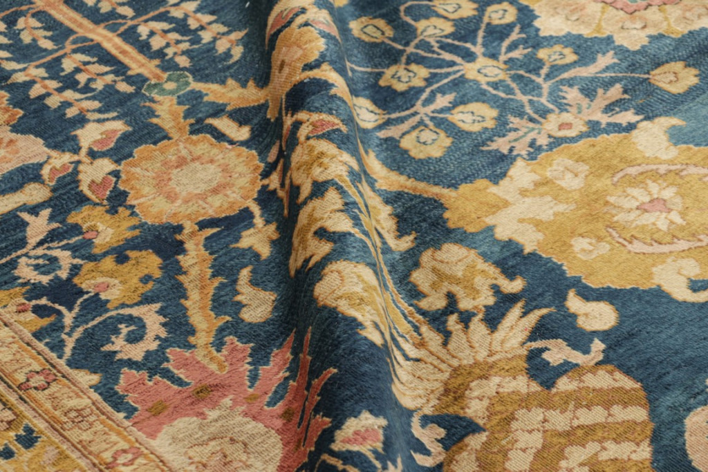 Antique Agra Floral Rug