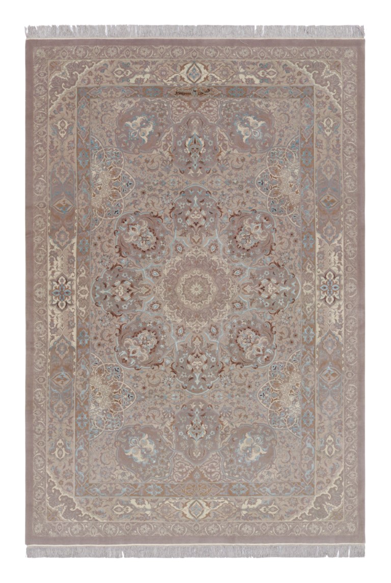 Contemporary Floral Medallion Rug