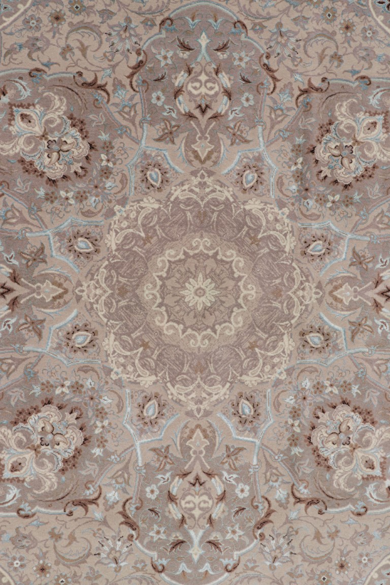 Contemporary Floral Medallion Rug
