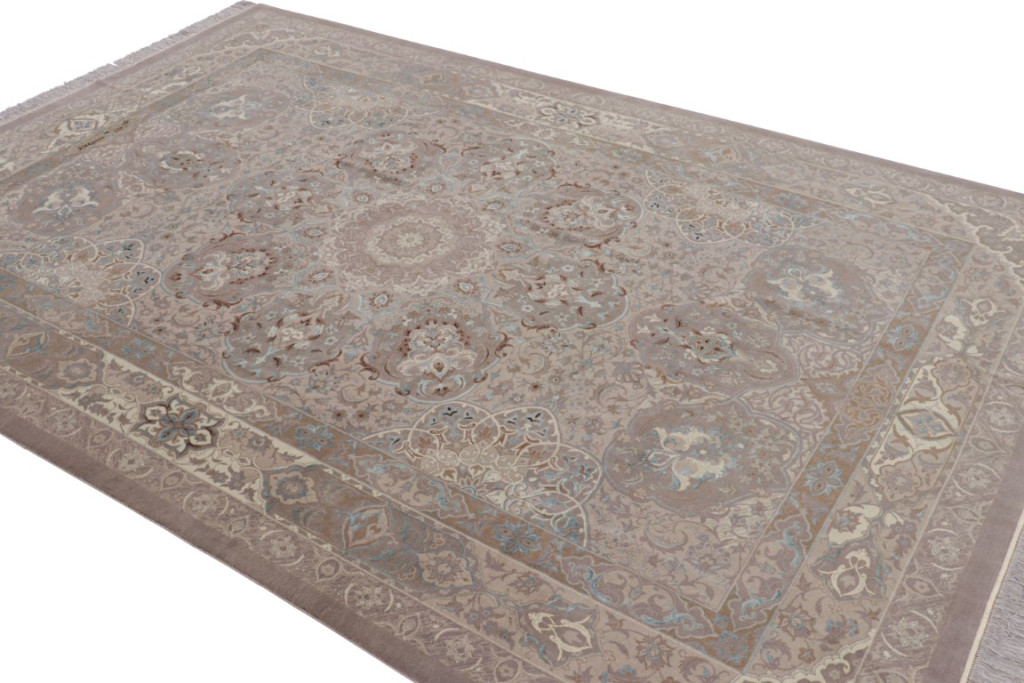 Contemporary Floral Medallion Rug