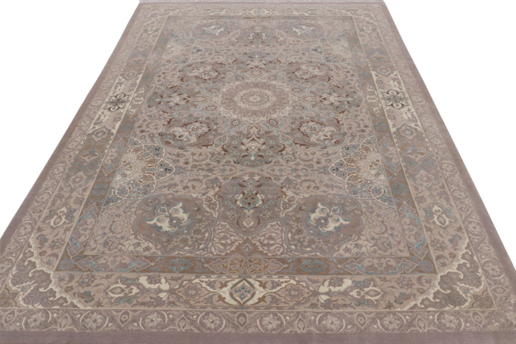 Contemporary Floral Medallion Rug