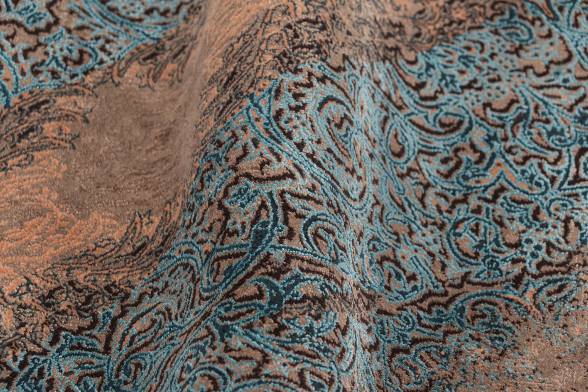 Contemporary Abstract Runner Rug