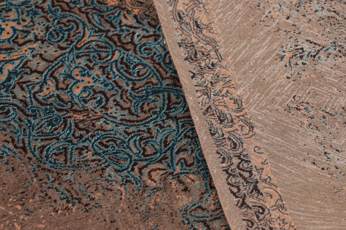 Contemporary Abstract Runner Rug
