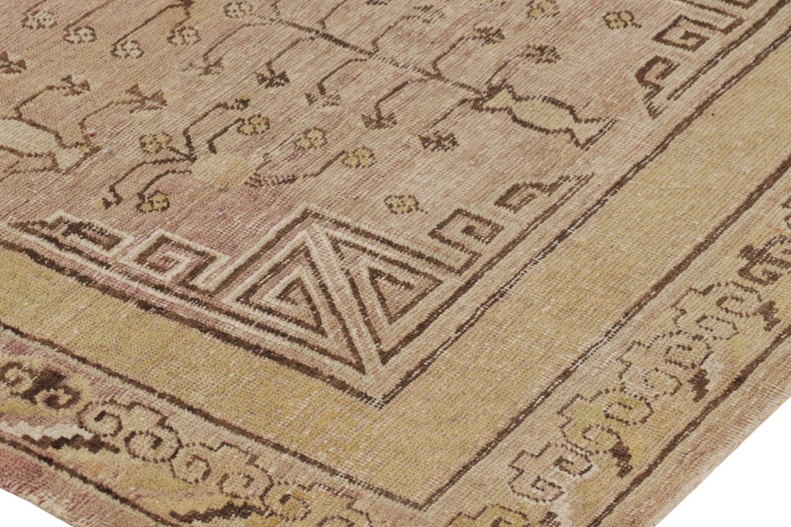 Antique Samarkand Geometric Rug