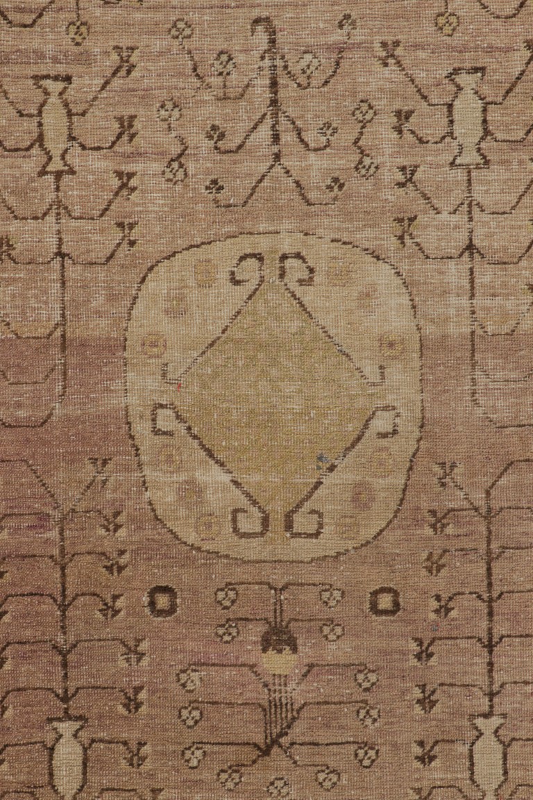 Antique Samarkand Geometric Rug