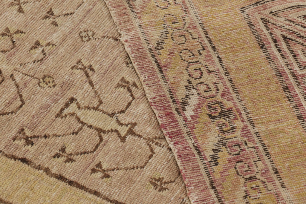 Antique Samarkand Geometric Rug
