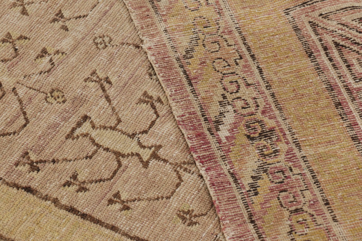 Antique Samarkand Geometric Rug