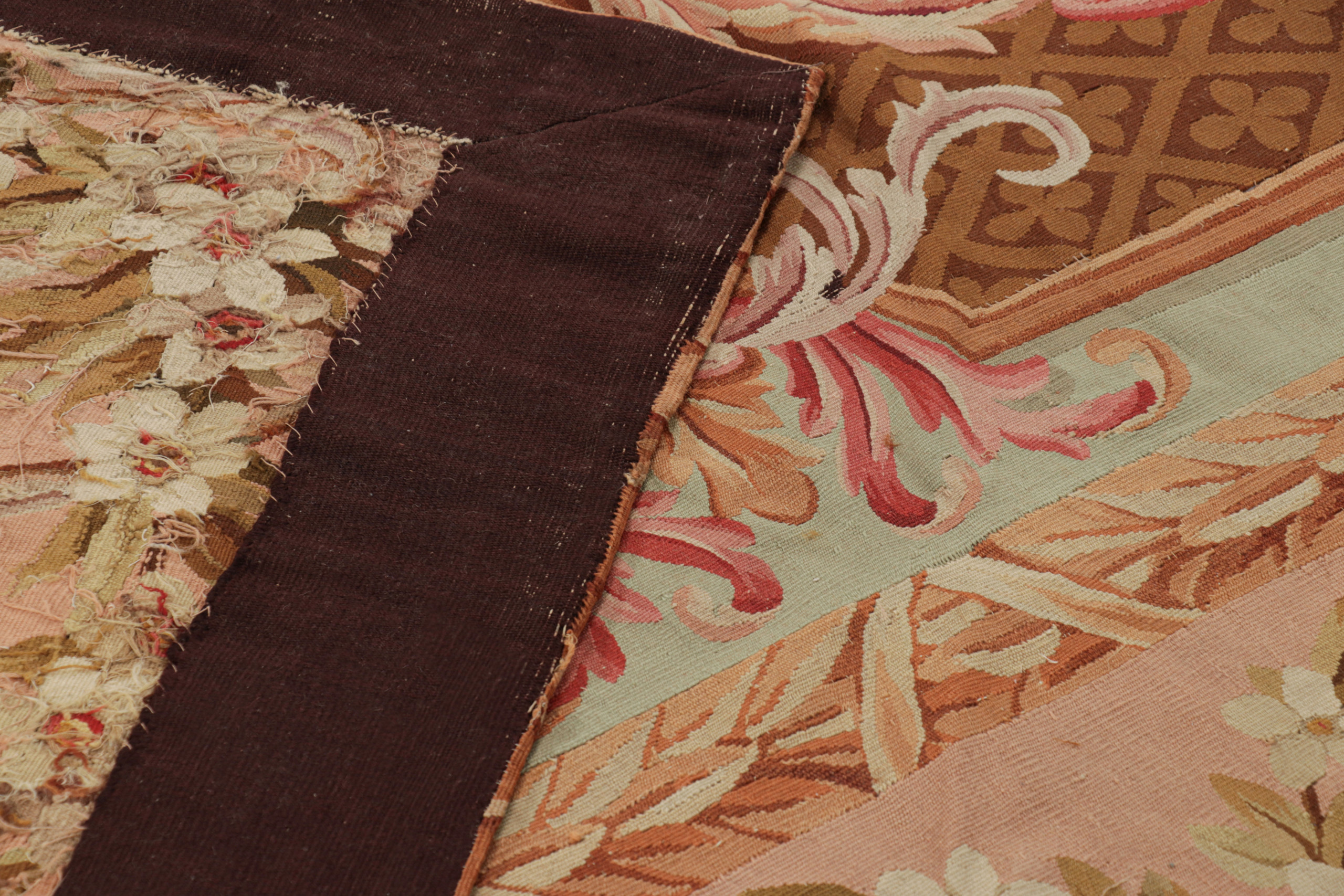 Antique French Aubusson Rug