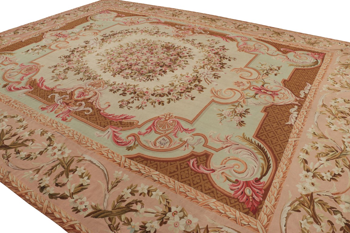 Antique French Aubusson Rug