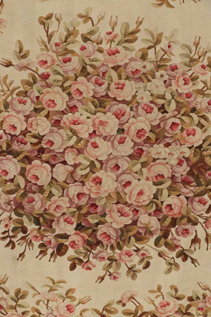 Antique French Aubusson Rug