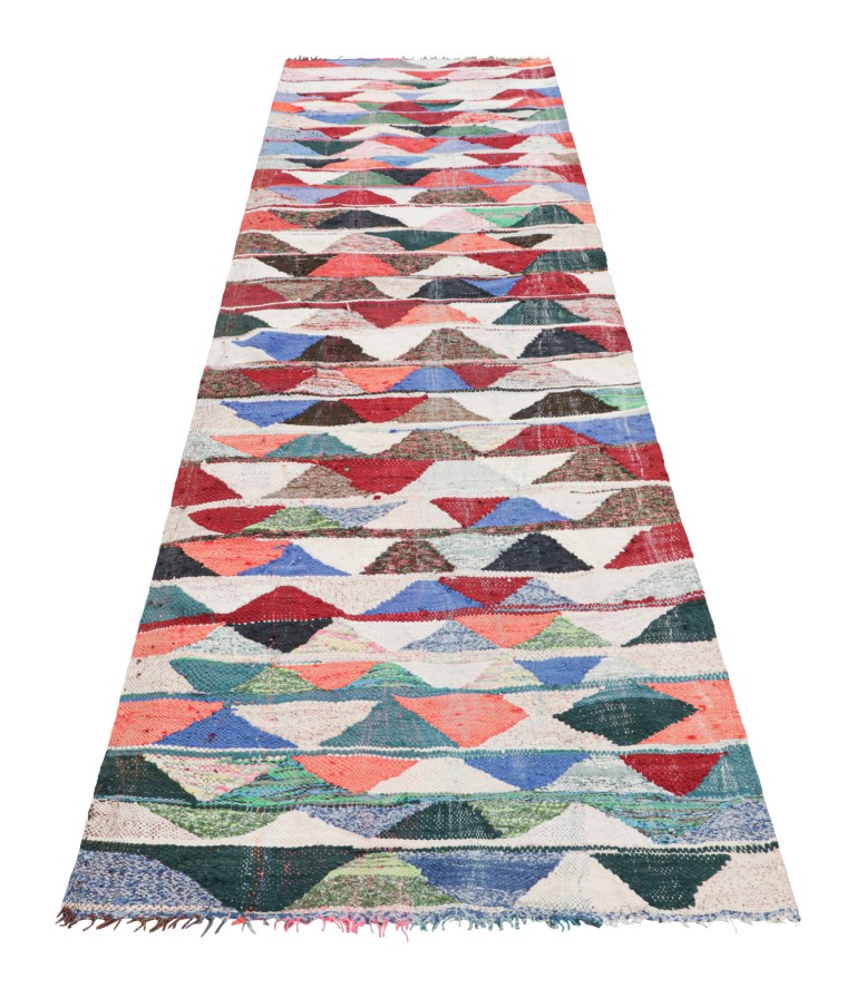 Vintage Moroccan Kilim Runner Rug