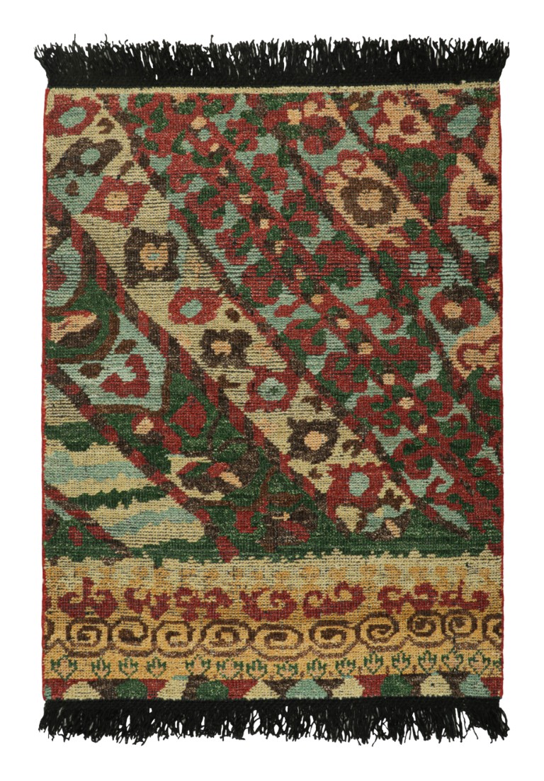 Classic Tribal Custom Rug Sample, Geometric