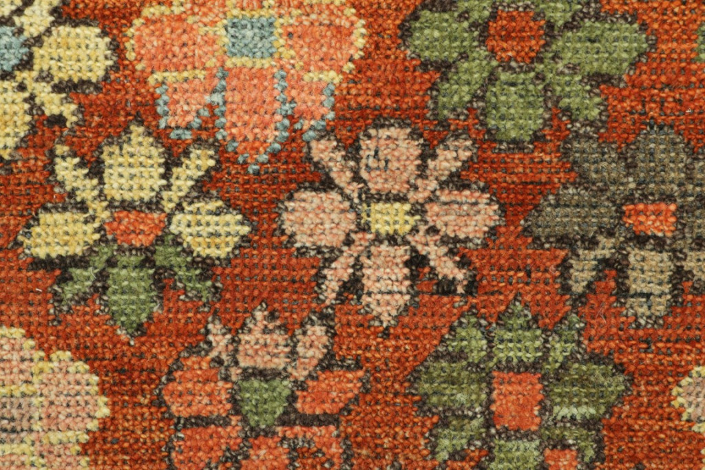 Caucasian Custom Rug Sample, Floral