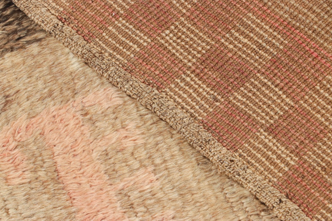 Vintage Gabbeh Pictorial Rug