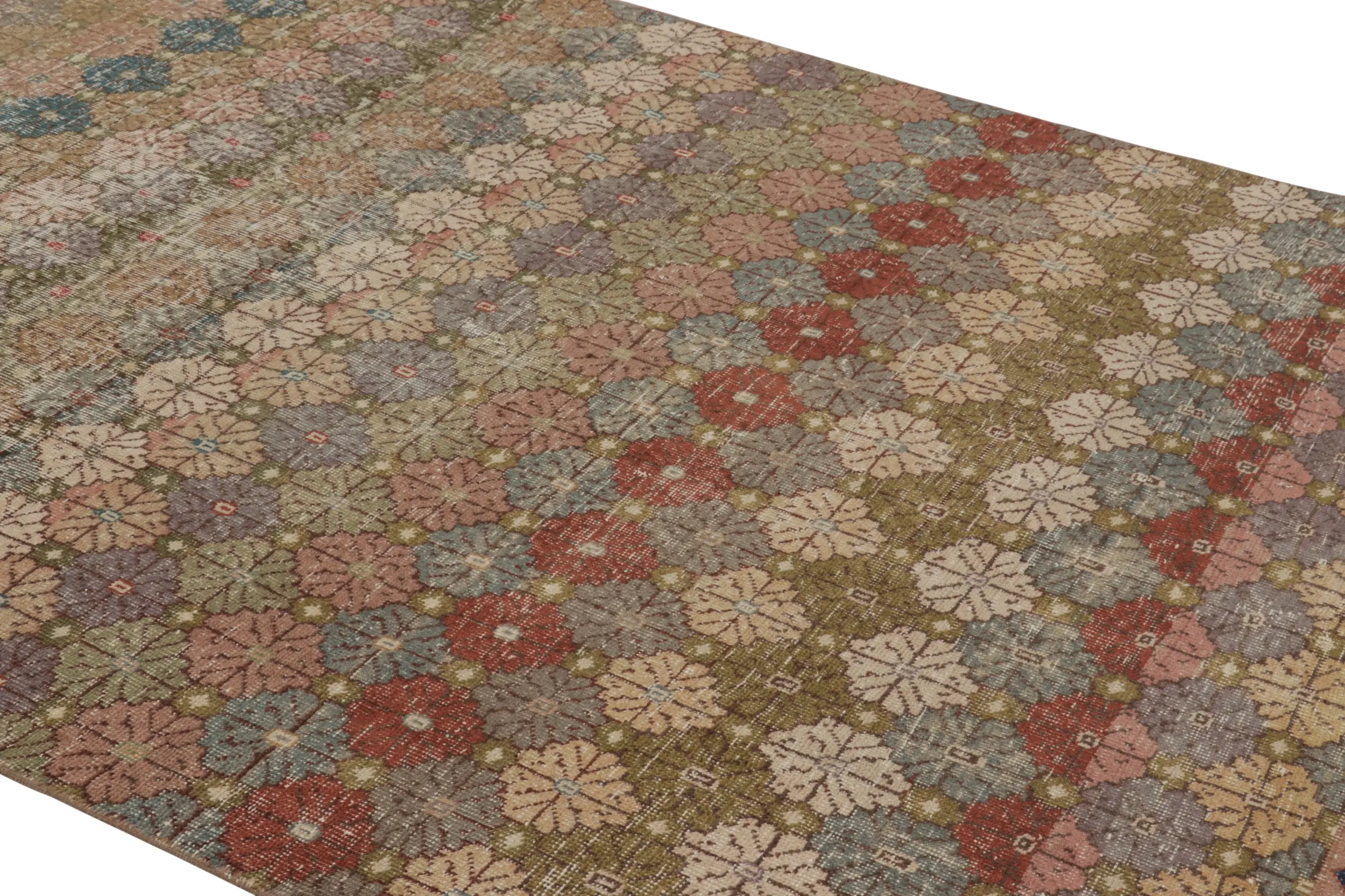 Vintage Distressed Rug