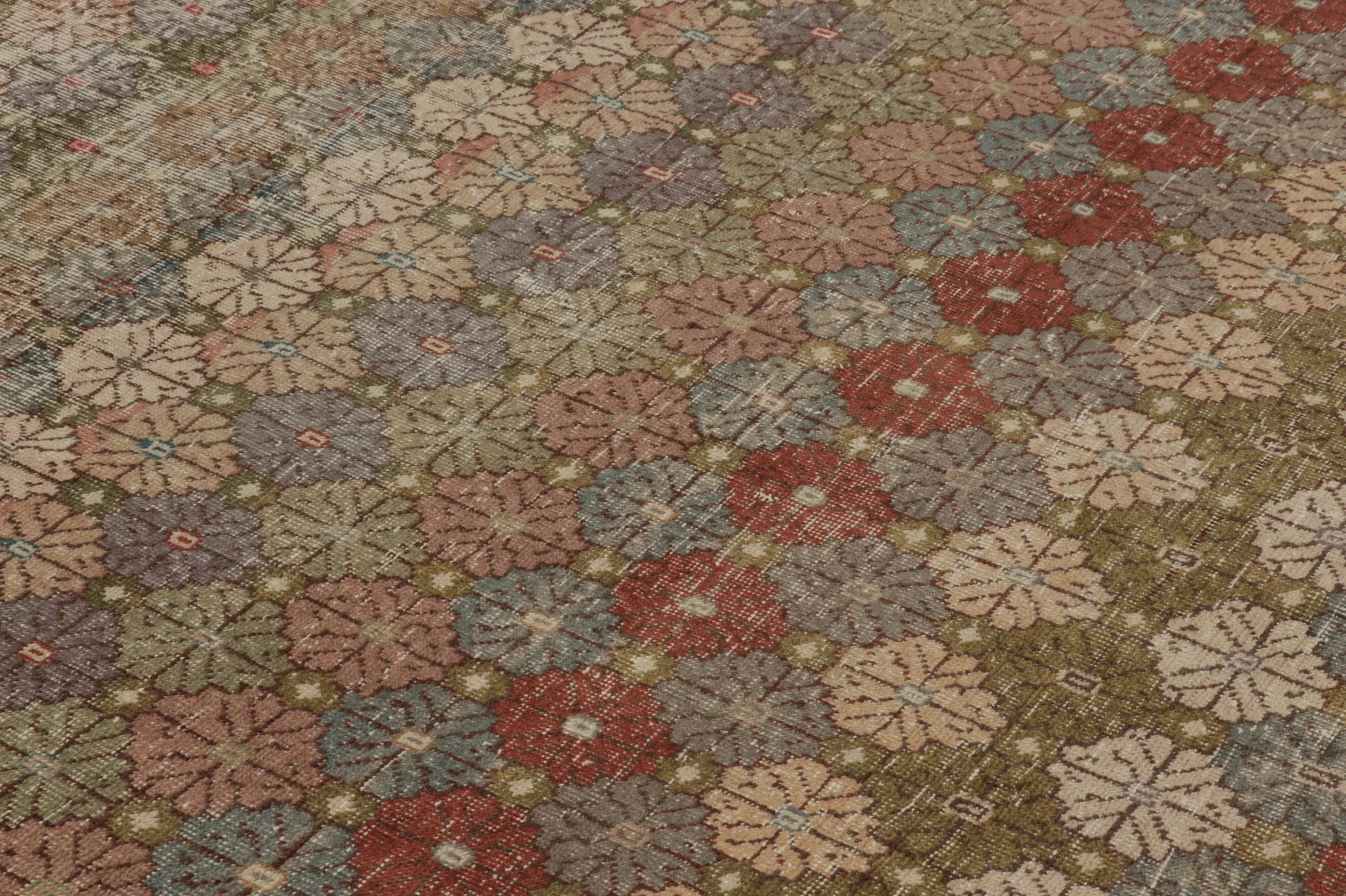 Vintage Distressed Rug