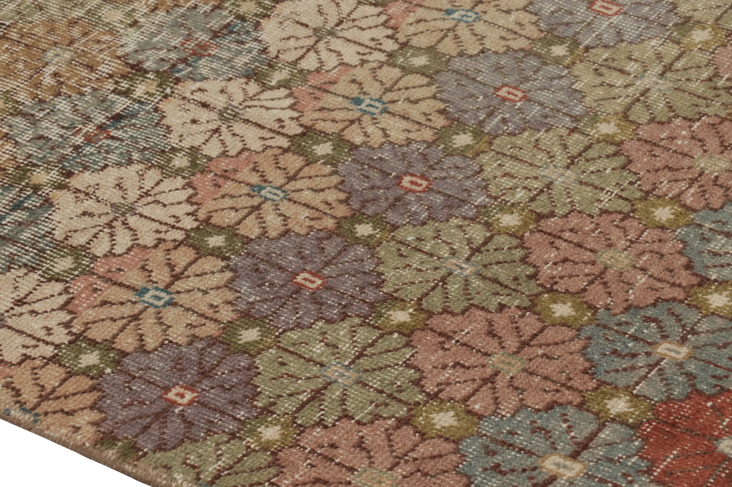 Vintage Distressed Rug