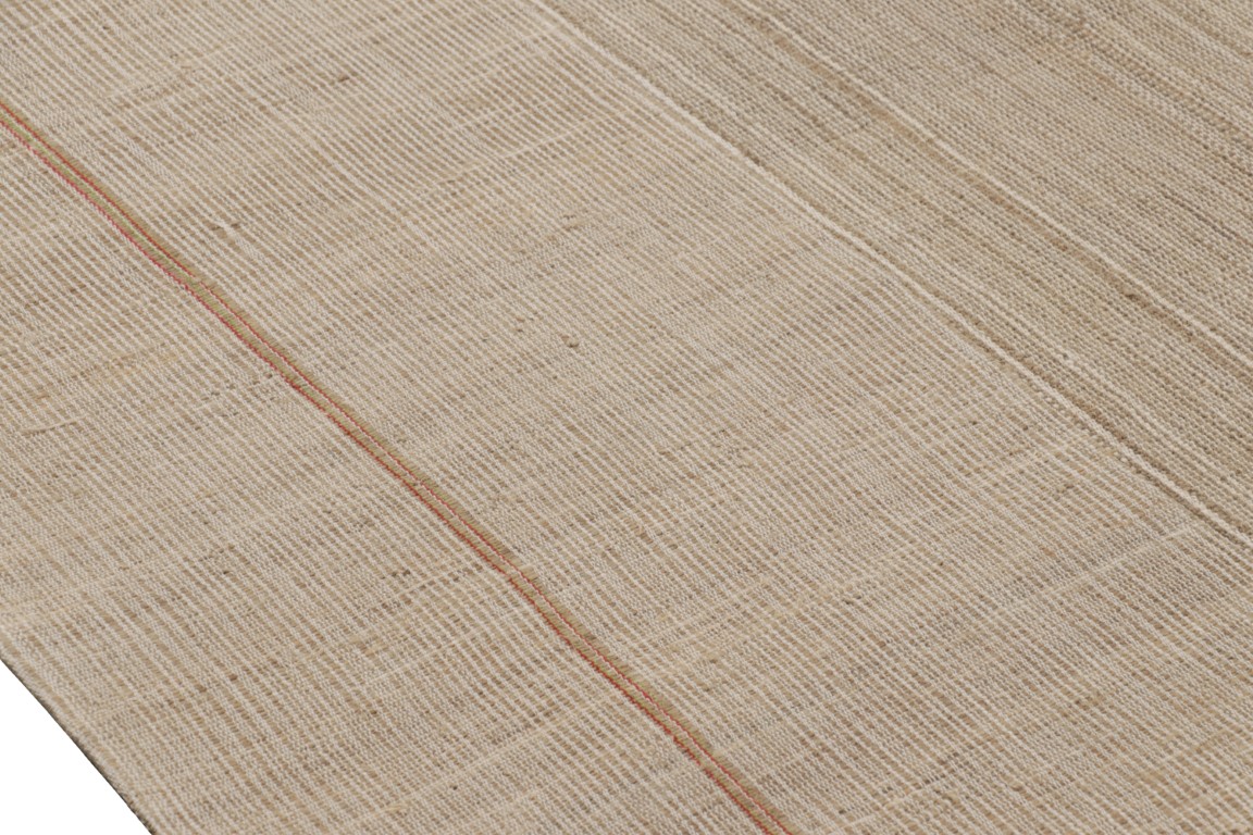 Oversized Vintage Striped Kilim