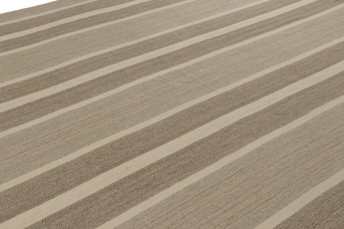 Oversized Vintage Striped Kilim