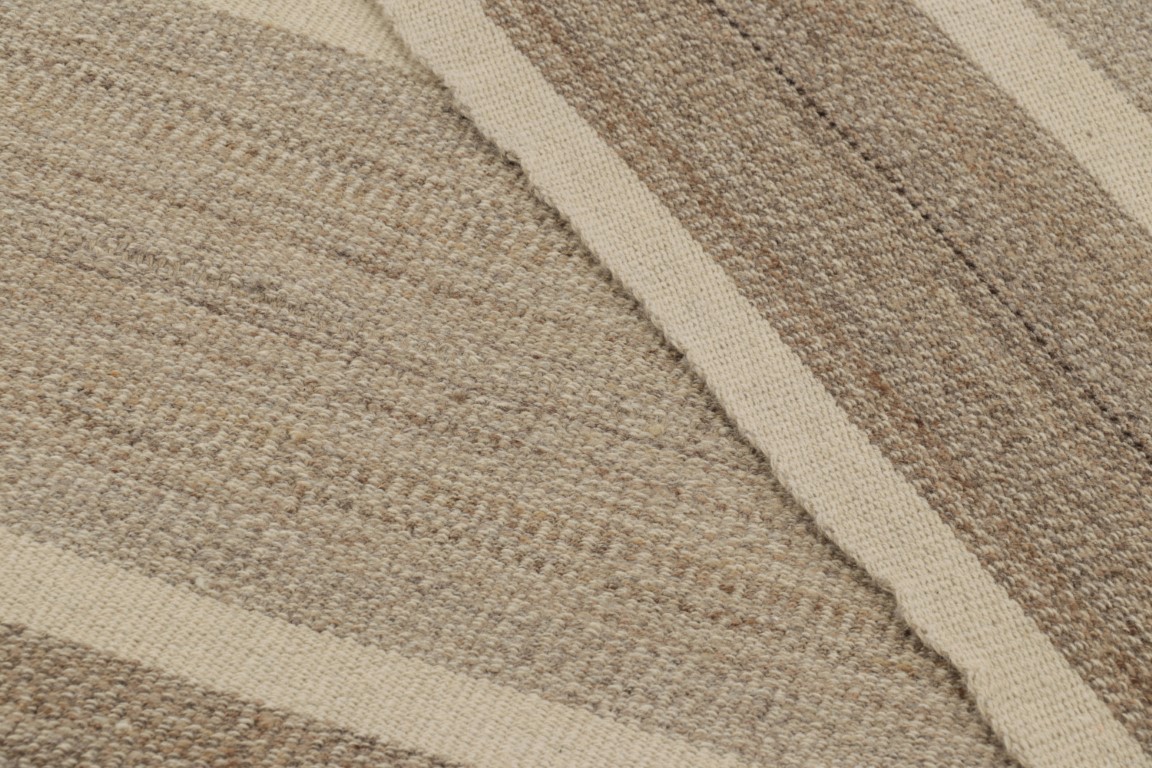 Oversized Vintage Striped Kilim