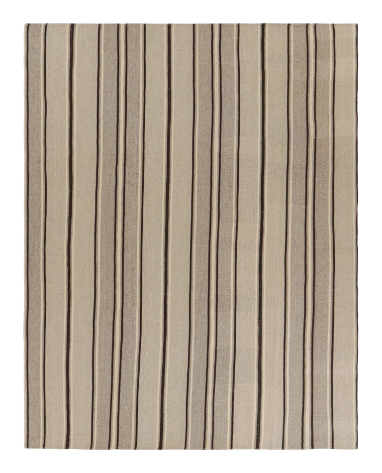 Oversized Vintage Striped Kilim