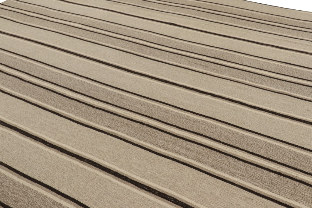 Oversized Vintage Striped Kilim